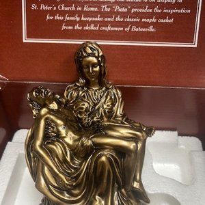 Pieta Maple inspired by Michelangelo, Catholic Mother mary